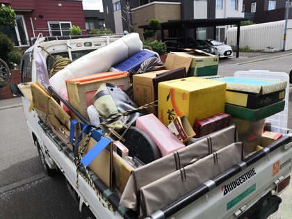 【便利屋作業事例】家庭ごみの自己搬入サポート
